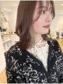 【#rinaボブ】レイヤーボブ×イヤリングカラーstyle
