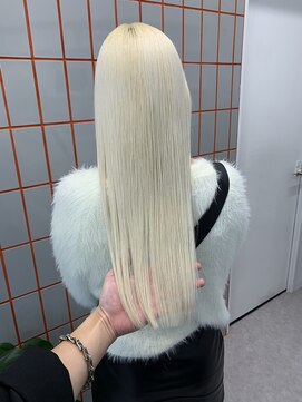 ペレ 渋谷(PELE) 切りっぱなしボブ/エアリーロング/美髪/ピンクブラウン/渋谷