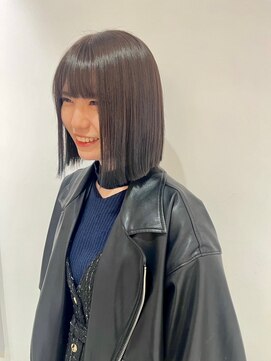 ビーハイブアヴェダ PARCO2店(BEHIVE AVEDA) 【yuuna】ボブ×グラデーションカラー