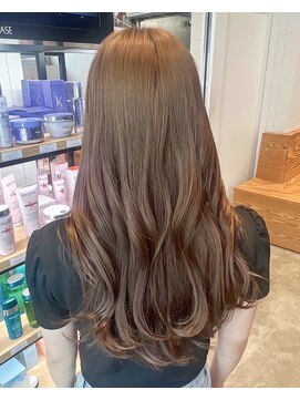 アイティー バイ アルバム 中野店(IT by ALBUM) 透明感カラーくすみベージュ秋色イメチェン前髪_ba527081