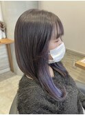 【Lee大阪店】顔まわりレイヤー×インナーカラー/新出