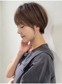 前髪ありなし面長丸顔/20代/30代/40代/ショート/ボブ【倉田】