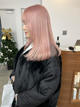 リヴ ウメダ(LIV umeda) ホワイトピンク/ブリーチ/ダブルカラー【梅田】