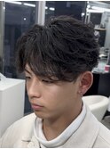 フェザーパーマ MEN'S HAIR 熊本パーマ フェザーショート