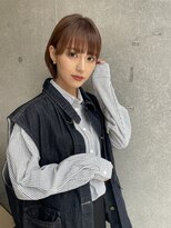 アッシュ 二子玉川店(Ash)&nbsp;くびれヘア/シースルー/デザインカラー/二子玉川