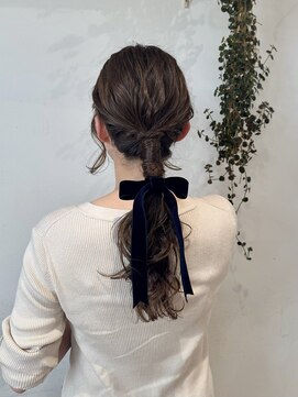 ゼスト 中野店(ZEST) 【zest中野/セイラ】大人可愛いお呼ばれヘア