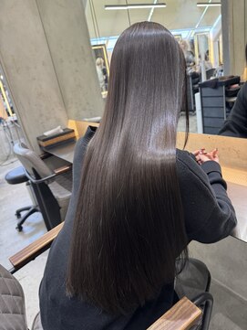 ロンド 表参道店(Lond) イメチェン外ハネボブ美髪ワイドバングレイヤー髪質改善縮毛矯正