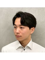 サームマン 人形町(SARM MAN)&nbsp;黒髪爽やかセンターパート/毛流れ/清潔感/ビジネス