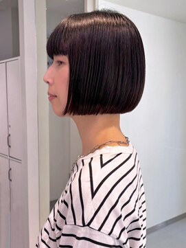 コレクティブワーク 表参道 渋谷(COLLECTIVE WORK) 大人ボブ髪質改善白髪染めハイライトAujua30代40代50代表参道