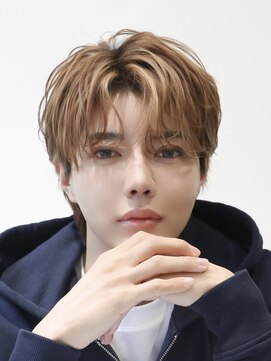 オーシャントーキョーウエスト 心斎橋 (OCEAN TOKYO WEST) 韓流センターパートシャドウパーマハイライトカラー