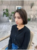 海外風ボブ
