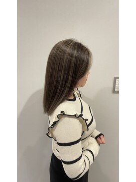 ドロップ ウタヅ(Drop UTAZU) カーキーベージュハイライト