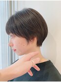 マッシュショート　銀座　ショートボブ　