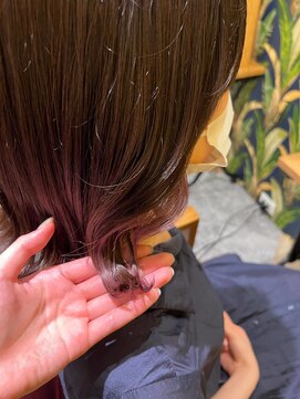 ムーン(moon) ミディアムヘア/暗めカラー/グランマッシュ/武蔵小杉