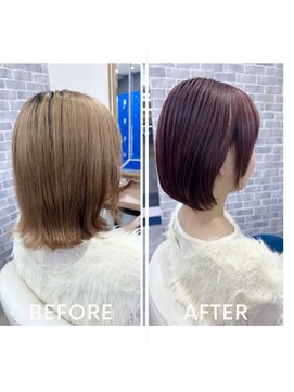 ノイ(Noy) 大人ショート×ベリーブラウン