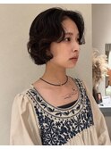 ボブパーマニュアンスパーマフレンチボブ
