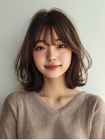 ロディーナコク 大口 新子安(rodina.coc)&nbsp;黒髪カタログ/クラゲヘアー/オリーブグレー/大口子安新子安横浜