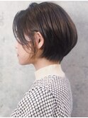 ミニボブ 前下がりボブ グラデーションボブ