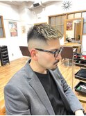 クロップフェードスキンフェード