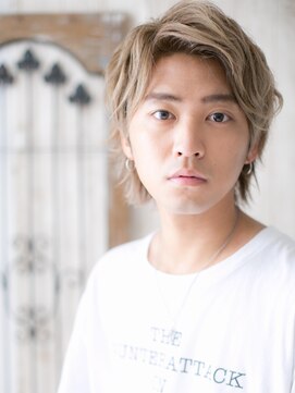 グルーミングサロン バーバー キャッスル 北浦和西口(Grooming salon Barber Castle) 10代20代ハイトーンカラー学生ニュアンスパーマショートa北浦和