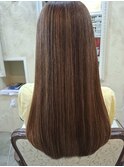 酸性ストレート×髪質改善×カット×トリートメント