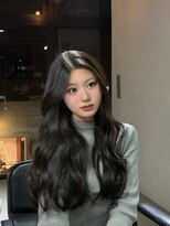 ザシェノンウメダ(THA CHAINON UMEDA) イメチェン/ピンクベージュ/アンブレラカラー/前髪/心斎橋