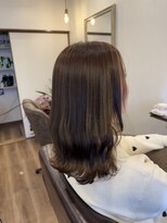 サロン モーリー(salon morley) カット+オーガニックケアカラー+5stepシステムトリートメント
