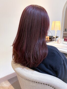 ユウヘアー 尾張旭店(U Hair) ワインレッド