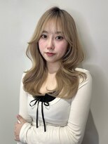 アクシス ナゴヤ(AXIS NAGOYA) イメチェン/ピンクベージュ/アンブレラカラー/前髪/名古屋駅