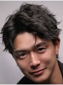 ルーズショートルーズパーマ/アクティブショート/メンズショート