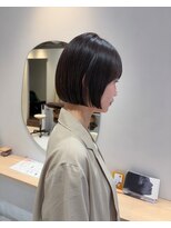 フィーカ(fika)&nbsp;ミニボブ×ラベンダーグレージュ