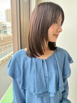 カバーヘア ブリス 志木南口駅前店(COVER HAIR bliss)&nbsp;ミディアムレイヤー/髪質改善/ダークグレージュ/美髪p志木