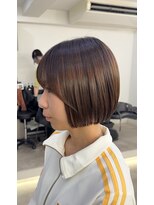 メルバイグラフ 梅田(mel by GRAFF) 大人可愛い丸みボブ