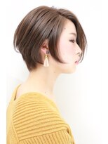 プランツヘアー&nbsp;小顔シルエットショートボブ【プランツヘアー村田裕治】