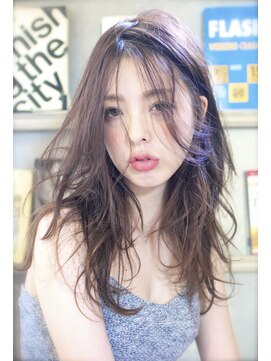 シエナ 渋谷(Siena) sienaおフェロルーズカールxアイスピンクグレージュ