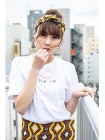 ノイン(noine)&nbsp;「フェイスラインを少し隠す」ぐらいの感覚が垢抜けのコツ。