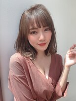 ジエクト 本店(The Ect)&nbsp;くすみカラー×イルミナカラー×ペールベージュ×セミディ