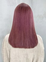 アルバム 銀座(ALBUM GINZA)&nbsp;ピンクグレープ_ホワイトアッシュエアリーミディ_ba313471