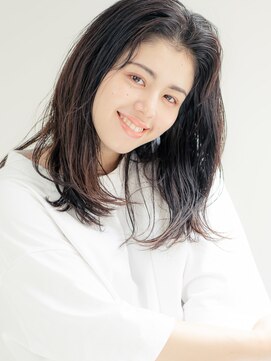 エンタク 新宿(enntaku) マロンベージュ/Aライン/かきあげ/くすみカラー[新宿駅西口]