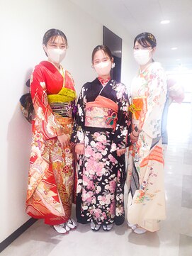 ヘアーアンドメイク ディライト(Hair&Make Delight) 金箔ヘアメイク