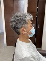 リリ(Liri material care salon by JAPAN)&nbsp;メンズパーマデザイン