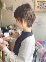 トト 船橋店(toto.)&nbsp;黒髪/グレーベージュ/レイヤーロング/前髪パーマ[西船橋/津田沼]