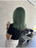 【ブリーチカラー】【エメラルドグリーン】