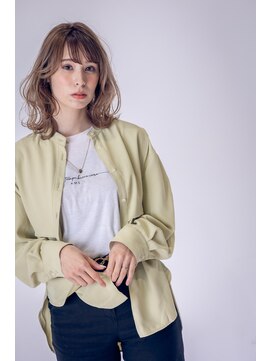 ブリング バイ スノードロップ 吉祥寺(BRING by Snowdrop) 前髪/マチルダボブ/ピンクベージュ/インナーグレージュ/吉祥寺