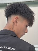 ツイスト/フェードカット/メンズショート