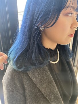 シャンプーボーイ 佐世保駅前店(SHAMPOO BOY) ブルーヘア