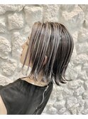 #ハイライト#ショートボブ#グレージュ