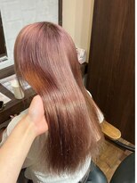 ヘアーデザイン リント(hair design Rinto) ピンク系ダブルカラー◎20代30代40代50代