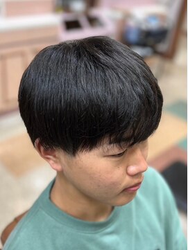 アポロカットステージ 相模大野店 アップバング/ツーブロックマッシュ<理容室>[メンズ/相模大野]