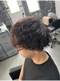 スパイラルパーマ